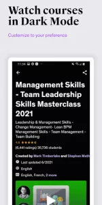 Udemy Government app screenshot 8