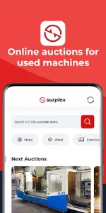 Surplex Auctions app screenshot 1