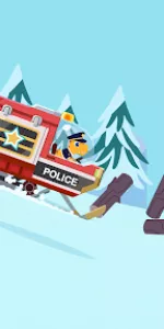 Dinosaur Police Car kids Games app screenshot 11