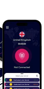 Lion VPN  app screenshot 3