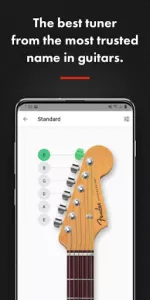 Fender Guitar Tuner app screenshot 1