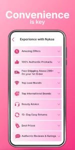 Nykaa  app screenshot 6