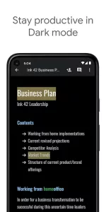 Google Docs app screenshot 5