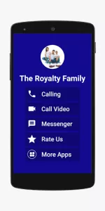 The Royalty Family Fake Call V app screenshot 1