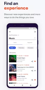 Eventbrite  app screenshot 1