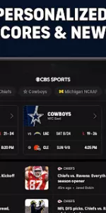 CBS Sports App app screenshot 8