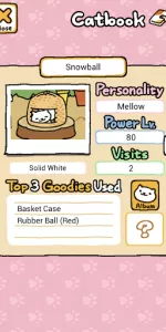 Neko Atsume app screenshot 3