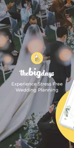 thebigdays Wedding Planning app screenshot 1
