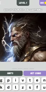 Mythology Quiz! app screenshot 3