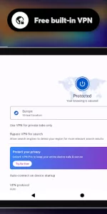 Opera browser with AI app screenshot 11