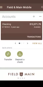 Field & Main Mobile app screenshot 2