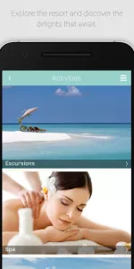 Hideaway Beach Resort & Spa app screenshot 2