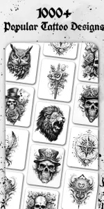 Tattoo Coloring games app screenshot 1