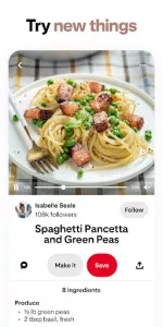 Pinterest app screenshot 5