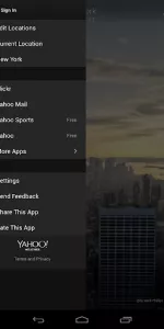 Yahoo Weather app screenshot 12