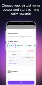 GoMining  app screenshot 2