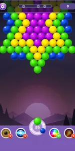 Bubble Shooter Rainbow app screenshot 1