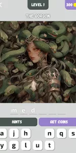 Mythology Quiz! app screenshot 1
