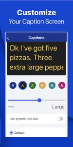 InnoCaption Live Call Captions app screenshot 14