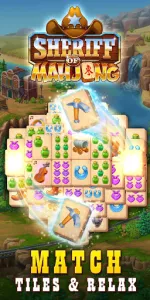 Sheriff of Mahjong app screenshot 1