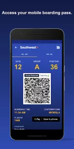 Southwest Airlines app screenshot 3