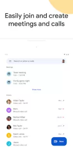 Google Meet app screenshot 7