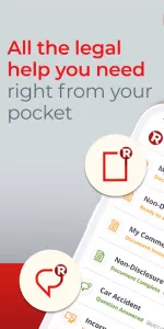 Rocket Lawyer Legal & Law Help app screenshot 1