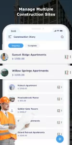SiteLogs app screenshot 2