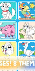 Easy coloring pages for kids app screenshot 12