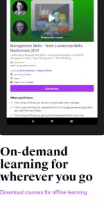 Udemy Business app screenshot 13