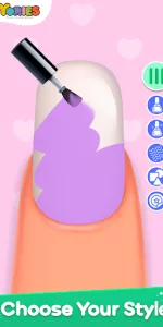 Nails Salon Games 2  app screenshot 7