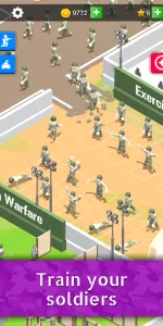 Idle Army Base app screenshot 2