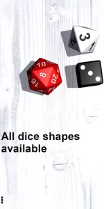 Dice app screenshot 1