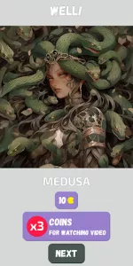 Mythology Quiz! app screenshot 2