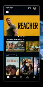 Amazon Prime Video app screenshot 1