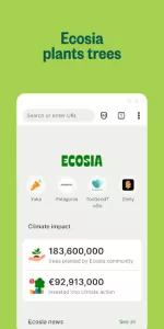 Ecosia  app screenshot 2