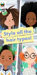 Toca Hair Salon 3 app screenshot 13