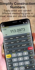 Construction Master 5 Calc app screenshot 4