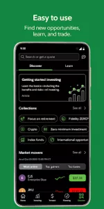 Fidelity Investments app screenshot 4