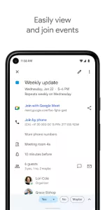 Google Calendar app screenshot 3
