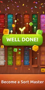 Colorwood Sort Puzzle Game app screenshot 6