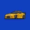 Pixel Car Racer app icon