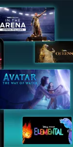 Disney+ app screenshot 2