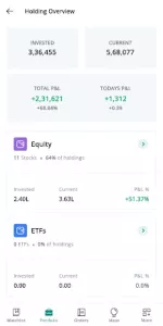 Geojit Flip Stock Trading App app screenshot 16