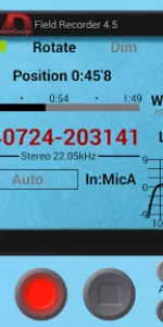 Field Recorder app screenshot 4