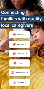 Care.com app screenshot 1