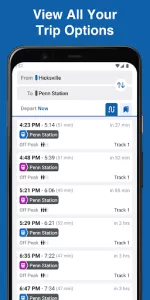 MTA TrainTime app screenshot 2