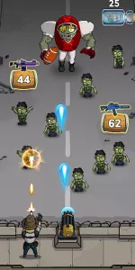 Zombie War Idle Defense Game app screenshot 1