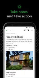 Evernote  app screenshot 2