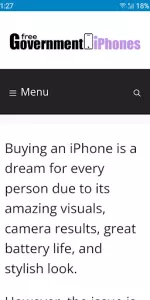 Freee Government iPhone app screenshot 13